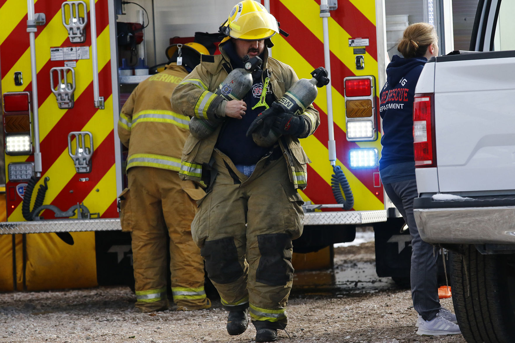 PHOTOS: Gering Fire on Easter Day 2020